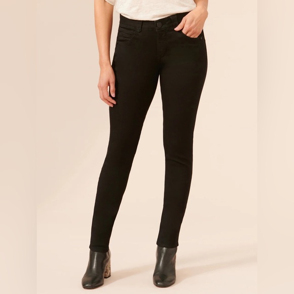 Democracy Stretch Black Denim "Ab"solution® Booty Lift Jegging Size 14‎ - Picture 1 of 9
